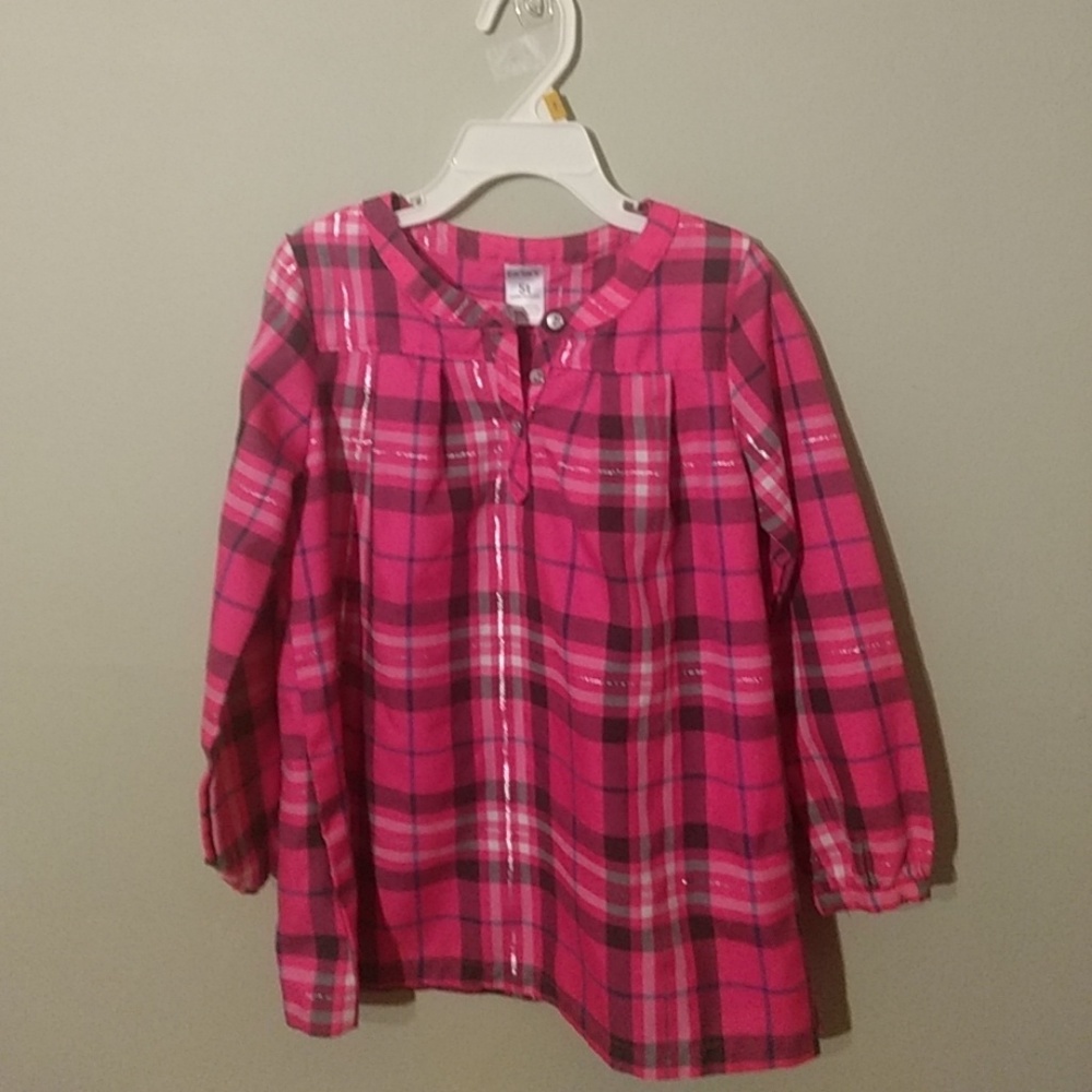 Plaid Girls Tunic